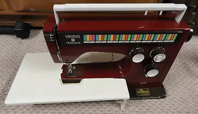 Viking Husqvarna Model 6460 Sewing Machine With Case For Parts Or Repair • $99