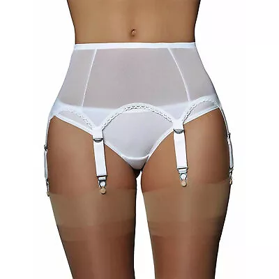 Garter Belt Breathable Tempting Charming Plastic Women Garter Belt Net Yarn • $8.31