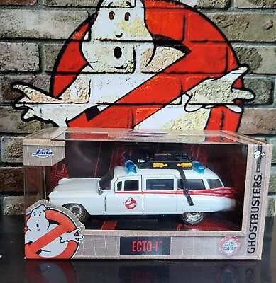 1959 Cadillac Ghostbusters Ecto-1 1-32 Diecast Model Scale New In Box Jada • £32