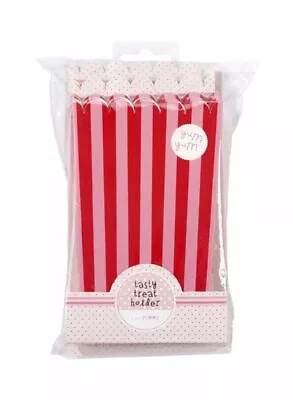 8 Piece Pink And Mix Popcorn Holder Birthday Party - Parties  • $5.67