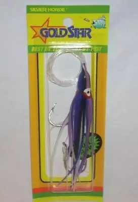 Silver Horde 10928138 Rigged Squid Glow/Pink/Purple/Black • $9.24