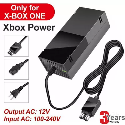 $21.46 • Buy Microsoft Xbox One Console Power Supply AC Adapter 135W 10.83A Power Cord Cable