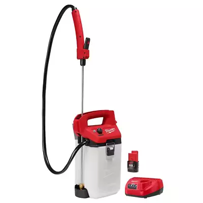 Milwaukee M12 2 Gal. Garden Sprayer - Cordless Handheld Battery Charger Tank Kit • $253.90