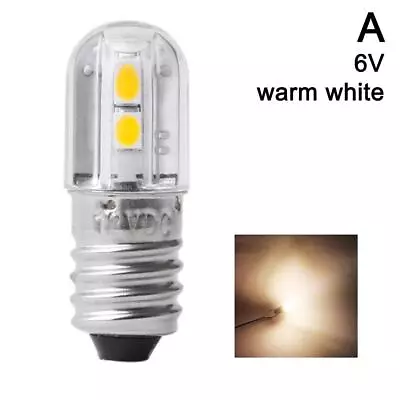 Warm/White 6V 12V E10 LED Bulb Screw Lamp Replacement For Torch Flashlight Light • $1.39