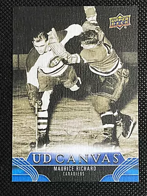 2023-24 Upper Deck Series 2 Canvas Retired - MAURICE RICHARD - Canadiens • $3.64