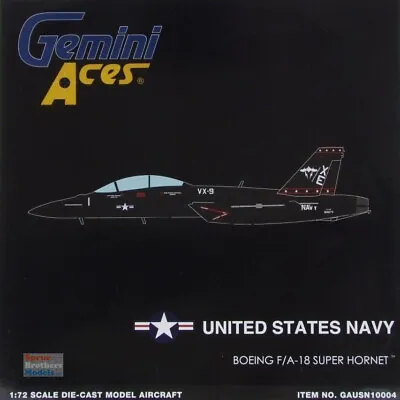 GEMGA10004 1:72 Gemini Aces US Navy F-18F Super Hornet #166673 Vandy 1 • $111.19