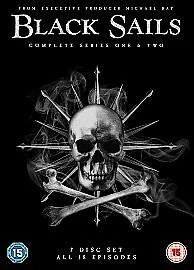 £4.33 • Buy Black Sails: Complete Series One & Two DVD (2015) Zach McGowan Cert 15 7 Discs