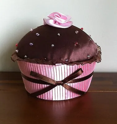 Cupcake Pale Pink Base Material Jewellery Box/Case Girl/Female/Mothers Day Gift • $15.19