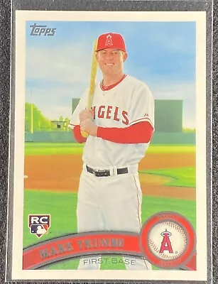 2011 Topps Mark Trumbo Rookie Card RC #57 Los Angeles Angels  • $0.99