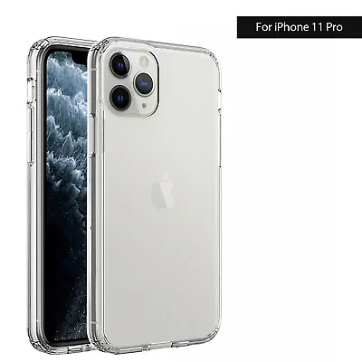 $12.95 • Buy For IPhone 14 13 12 11 Pro Max Mini XS XR 8 7 6 Plus Case Clear Heavy Duty Cover
