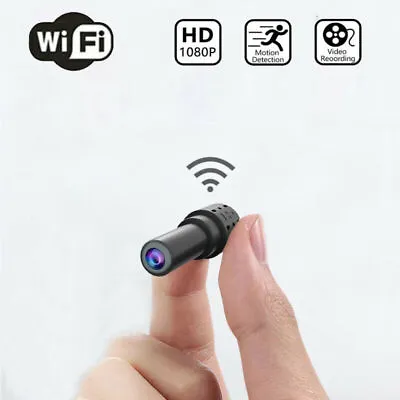 Mini Spy Camera WiFi HD 1080P Hidden IP Night Vision Camcorder Home Security Cam • $19.99