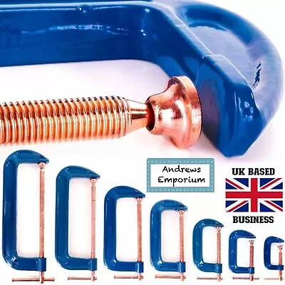 £11.49 • Buy Silverline G Clamp Corrosion Resistant Cast Iron G-Clamps Woodwork DIY Tool New