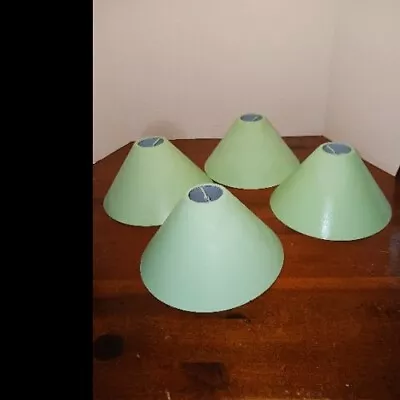 Vintage Metal 8  Lamp Shades • $38