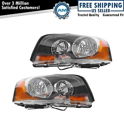 Headlight Set Left & Right Halogen For 2003-2014 Volvo XC90 VO2502112 VO2503112 • $265.75