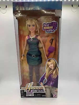 2007 Play Along Disney Hannah Montana 11  Fashion Doll Green Dress + Accessories • $29.95