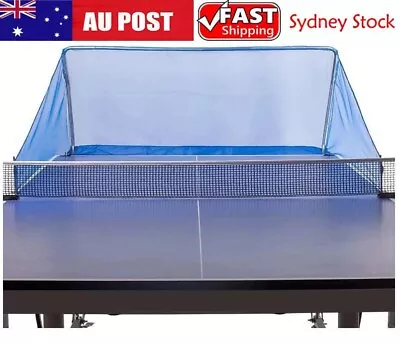 Ping Pong Ball Collecting Net Portable Training Tool Table Tennis Ball Catch Net • $46.99