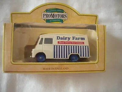 Lledo ProMotors Morris LD150 Dairy Farm Real Ice Cream Van Vintage Boxed  • £4.99