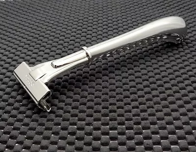 Vintage SCHICK Injector Silver Plated Paul Revere Single Edge Safety Razor NICE! • $89.99