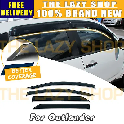$51 • Buy Weathershields Weather Shields For Mitsubishi Outlander 2006-2012 Window Visors