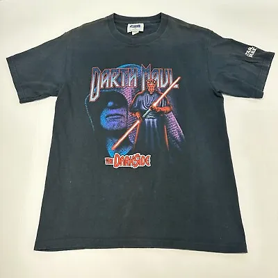 Vintage 90s Star Wars Episode 1 Darth Maul Shirt Size M Dark Side Made In USA • $70.13