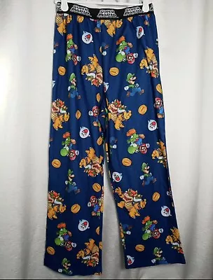 Childs Boys 6/8 Super Mario Bros. Sleep Lounge Pajama Pants Video Games • $9