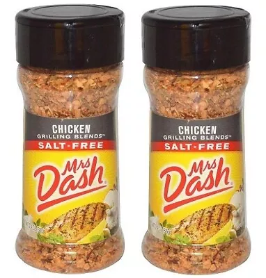 Mrs Dash Original Blend Salt-Free Chicken Grilling Blend 2 Bottle Pack • £12.01