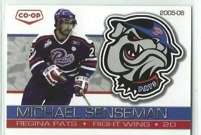 2005-06 Regina Pats (WHL) Michael Senseman • $2