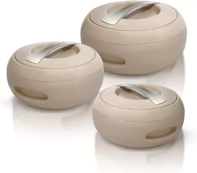 £16 • Buy Gourmet Hot Pot Food Warmer Thermal Insulated Casserole Serving Dish With Lid