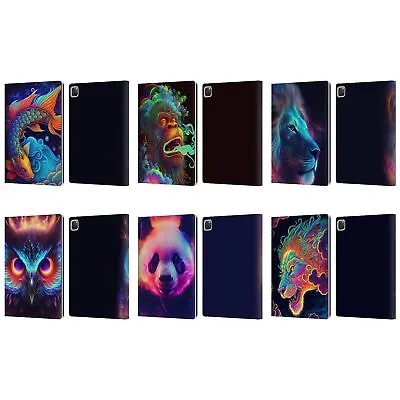 OFFICIAL WUMPLES COSMIC ANIMALS LEATHER BOOK WALLET CASE COVER FOR APPLE IPAD • £24.95