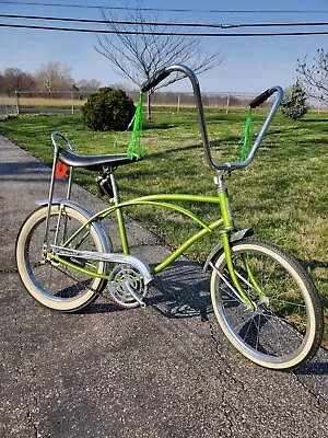 1970 RADAR WILDCAT Lime Murray Muscle Bike SLICK Coaster Ape Bars Banana Seat  • $729.99