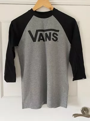Kids Large Long-sleeved Vans T-shirt • £15