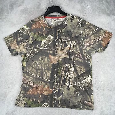 Mossy Oak T Shirt Mens XL Break Up Country Camo Scent Control Hunting Outdoors • $6.99
