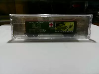 Micro-trains N-scale 40'  Wood Boxcar Single Door -war Of The World-car #2 • $20