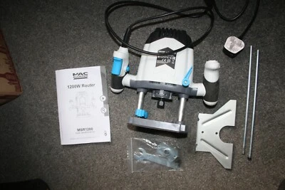 £50 • Buy Macallister 1200W Plunge Router
