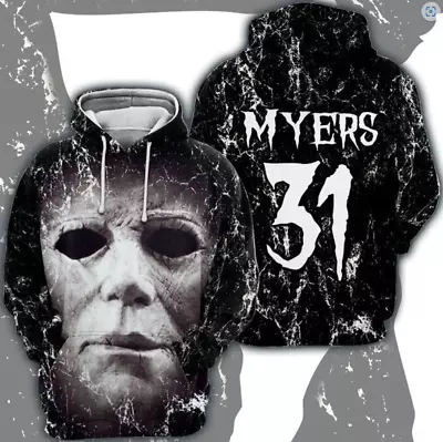 Michael Myers Halloween Horror Movie 3D HOODIE US Size All Over Print Best Price • $26.58