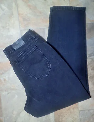 £19.71 • Buy Womens Vintage LEE Original Mom Jeans 32x29 USA Made Straight? Leg Black Denim