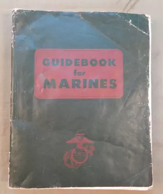 Vietnam War U.S. Marine Corps GUIDEBOOK For MARINES Dated 1967 Complete • $8