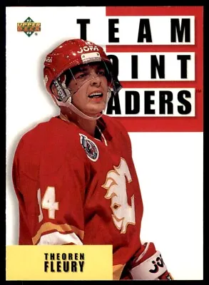 $1.50 • Buy 1993-94 Upper Deck Theo Fleury Calgary Flames #288