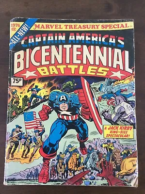 £9.99 • Buy Original 1976 Marvel Treasury Special Captain America Bicentennial Battles Comic