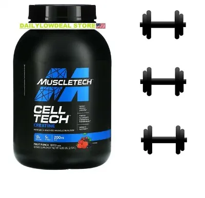 Muscletech Performance Series CELL-TECH   Fruit Punch 6.00 Lbs  EXP: 11/2026 • $54.90