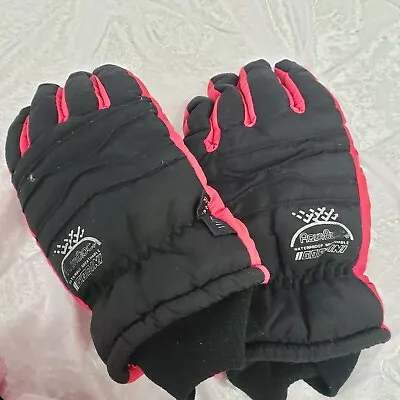 GORDINI Ultra Dri-Max Gauntlet Gloves - Red Black -Size Large Juniors • $7.99