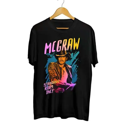 Tim McGraw Standing Room Only Tour 2024 Unisex T-Shirt All Size S-5XL CS39 • $19.94