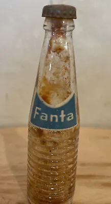 $9.90 • Buy Vintage Fanta Soda  Mini Miniature  3  Glass Bottle UVA Grape Empty