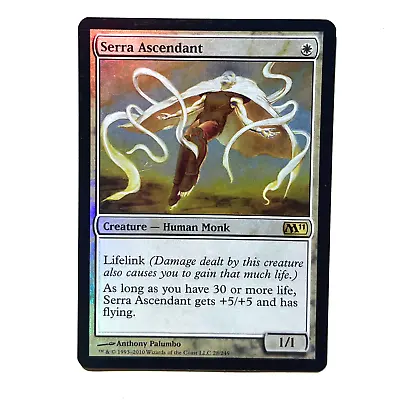 1x Serra Ascendant FOIL NM M11 Core Set 2011 MTG See Photos Magic The Gathering • $84.99