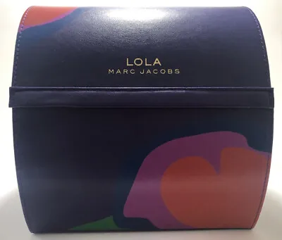 $35 • Buy LOLA MARC JACOBS Trunk Chest Purple Luxe Jewelry/Makeup Case