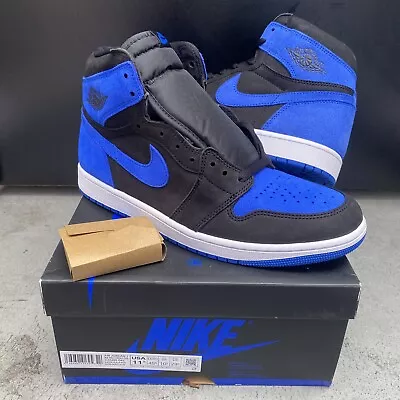 2023 Air Jordan 1 High OG Royal Blue Black Reimagined DZ5485-042 Size 11.5 Men's • $129.99