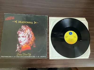 £10 • Buy Madonna - Dress You Up - 1985 - 12  Vinyl POSTER BAG Edition - W8848TF