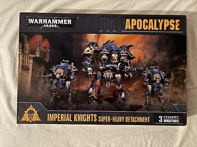 Warhammer 40k Apocalypse Imperial Knight Super-heavy Detachment • £260