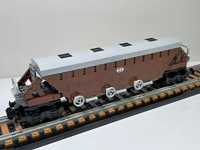 LEGO MOC Grain Carrier Train Carriage 12V 9V Town City Trains • $149.95