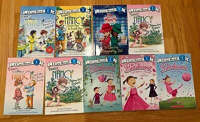 Lot Of 10 Pinkalicious & Fancy Nancy Books “I Can Read” Level 1 Beginners • $8